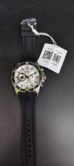 US Master Polo Club Chronograph สายยาง Sport กันน้ํา ดีไซน์สปอร์ต ของใหม่ยังไม่ได้ใช้ รูปที่ 8