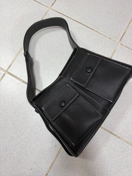 Used like new กระเป๋าหนัง แบรนด์ Gaia Shoulder bag  รูปที่ 6