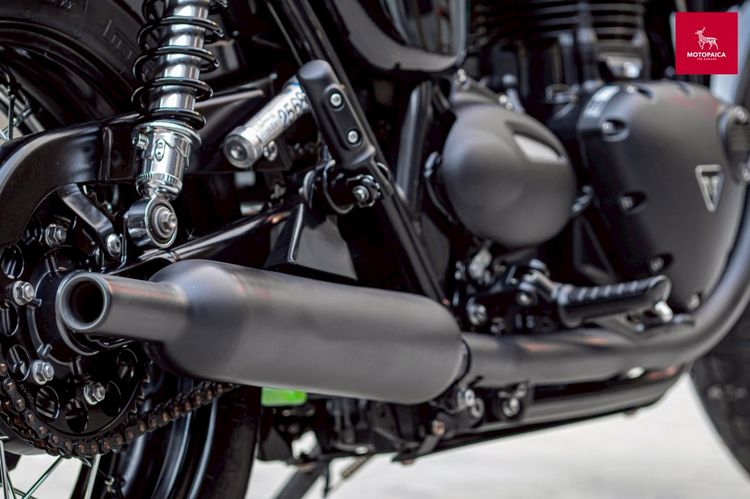 Triumph Bonneville T100 Black ปี2017 วิ่งน้อย5,000Km. รถใหม่มาก  รูปที่ 6