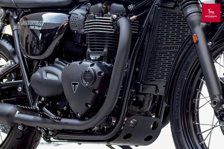 Triumph Bonneville T100 Black ปี2017 วิ่งน้อย5,000Km. รถใหม่มาก  รูปที่ 7
