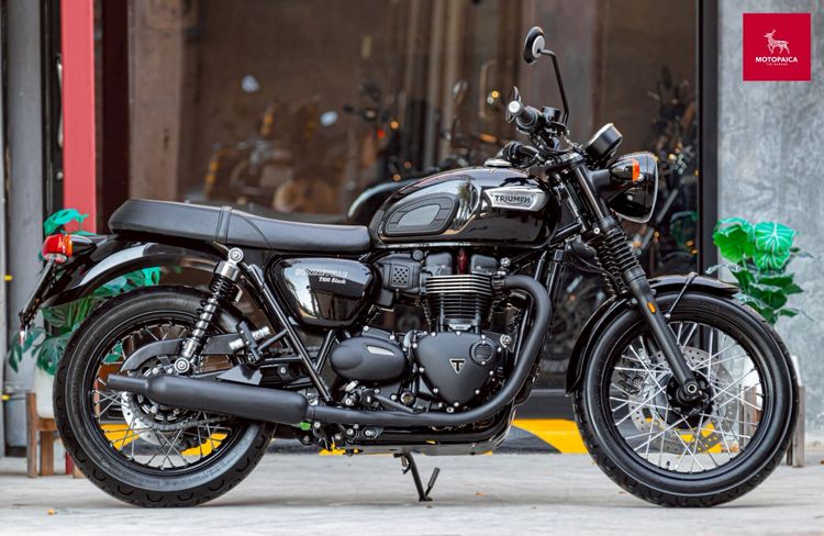 Triumph Bonneville T100 Black ปี2017 วิ่งน้อย5,000Km. รถใหม่มาก  รูปที่ 2