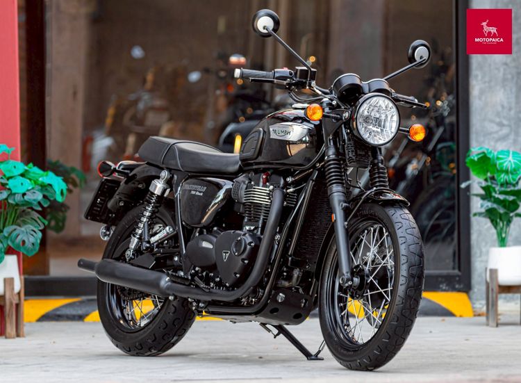 Triumph Bonneville T100 Black ปี2017 วิ่งน้อย5,000Km. รถใหม่มาก 