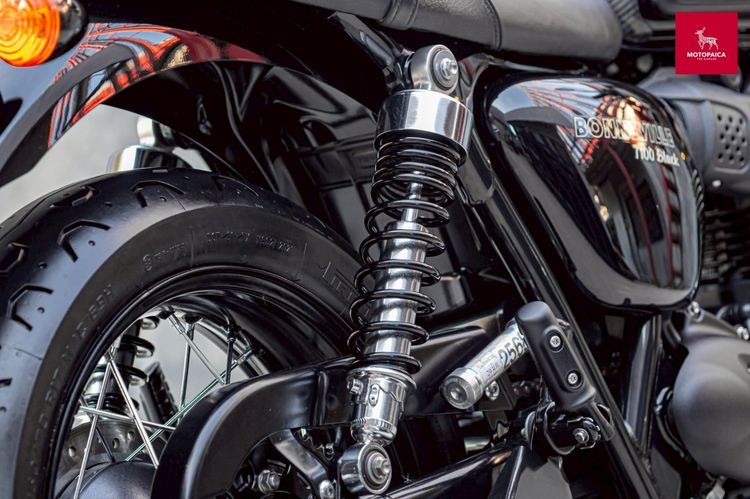 Triumph Bonneville T100 Black ปี2017 วิ่งน้อย5,000Km. รถใหม่มาก  รูปที่ 11