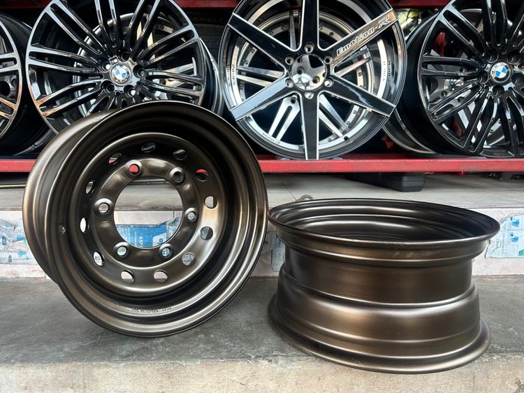 กระทะผ่าTCPY ขอบ14 เพลาลอย หลุดจอง1คู่ สั่งทำสีพิเศษ รูปที่ 7