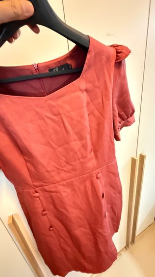 เดรสทำงานเรียบๆ รูปที่ 3