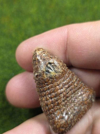 พระปิดตาถักเชือกคลุกรักเก่าๆไม่ทราบที่ รูปที่ 4