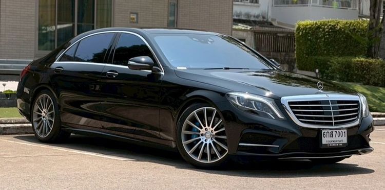 Mercedes-Benz S-Class 2018 S500 Sedan เบนซิน เกียร์อัตโนมัติ ดำ รูปที่ 3