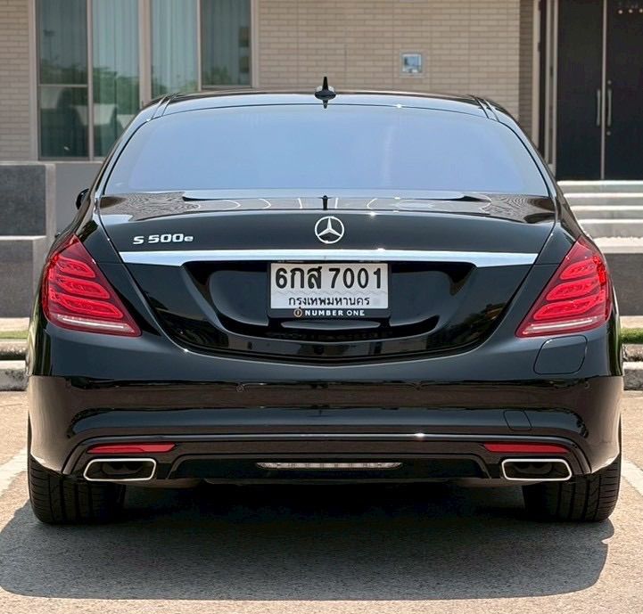 Mercedes-Benz S-Class 2018 S500 Sedan เบนซิน เกียร์อัตโนมัติ ดำ รูปที่ 4