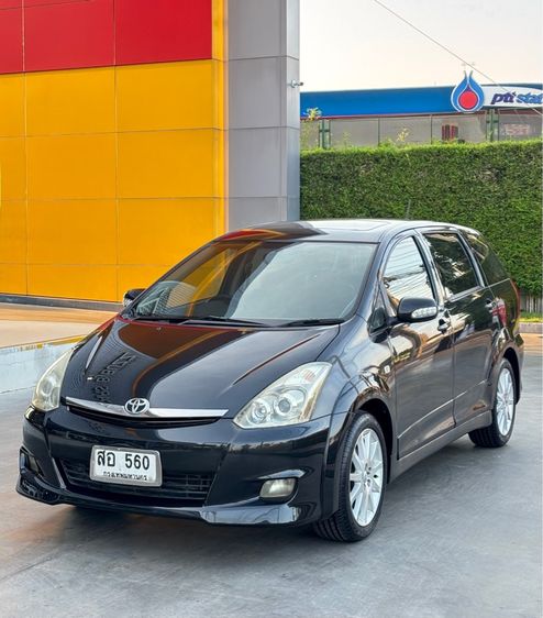 Toyota Wish 2006 2.0 Q Limited Utility-car เบนซิน ไม่ติดแก๊ส เกียร์อัตโนมัติ ดำ รูปที่ 2