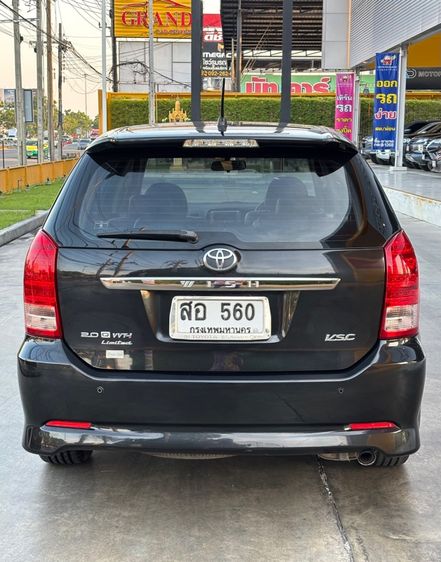 Toyota Wish 2006 2.0 Q Limited Utility-car เบนซิน ไม่ติดแก๊ส เกียร์อัตโนมัติ ดำ รูปที่ 4