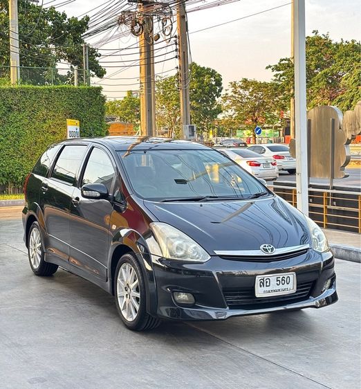 รถ Toyota Wish 2.0 Q Limited สี ดำ