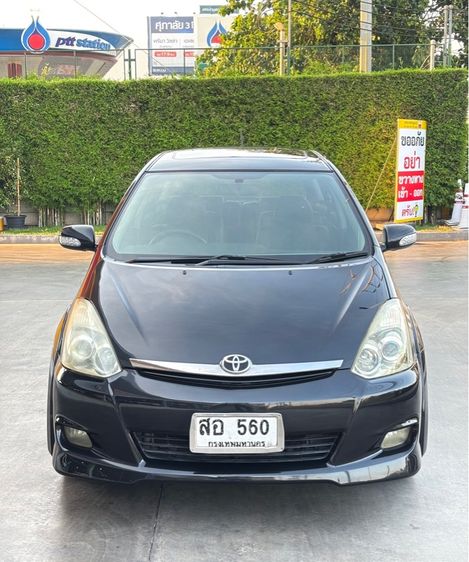 Toyota Wish 2006 2.0 Q Limited Utility-car เบนซิน ไม่ติดแก๊ส เกียร์อัตโนมัติ ดำ รูปที่ 3