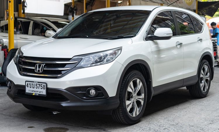 Honda CR-V 2014 2.4 EL 2WD Utility-car เบนซิน ไม่ติดแก๊ส เกียร์อัตโนมัติ ขาว รูปที่ 2