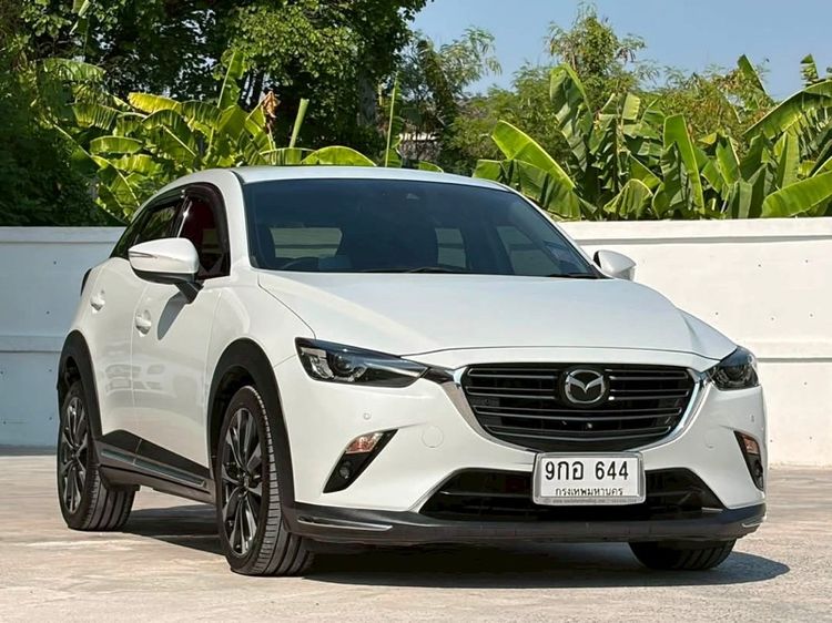Mazda CX-3 2019 2.0 SP Utility-car เบนซิน ไม่ติดแก๊ส เกียร์อัตโนมัติ ขาว รูปที่ 3