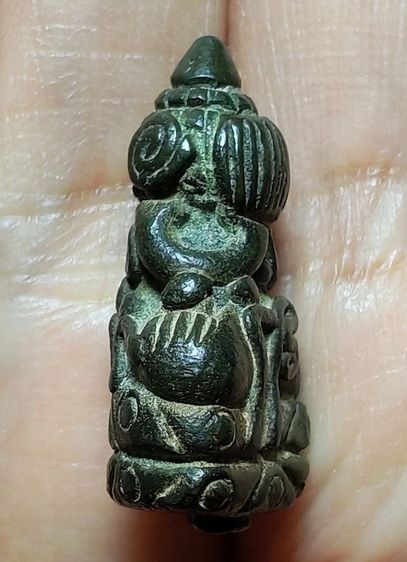 🚩พระปิดตา หลวงพ่อทับ วัดทอง พิมพ์หัวจรวจ🚩 รูปที่ 3