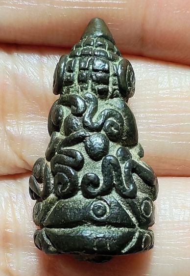 🚩พระปิดตา หลวงพ่อทับ วัดทอง พิมพ์หัวจรวจ🚩 รูปที่ 2