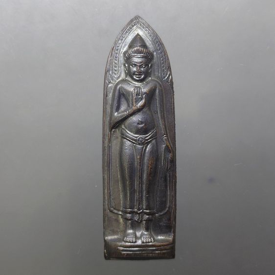 พระร่วงหลังรางปืน บล็อกเจดีย์จม สะดือรี บล็อกนิยม (หลวงปู่โต๊ะ หลวงปู่แหวน ร่วมปลุกเสก) วัดพระธาตุดอยสุเทพ จ.เชียงใหม่ พ.ศ.2515