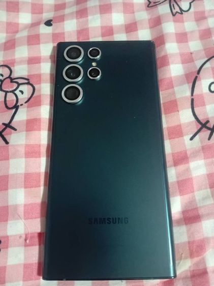 โทรสัพท์มือถือsamsungs22ultra 5 gสีเขียว สภาพใหม่มาก ใช้งานน้อย ไม่มีลอยใส่เคสตลอดติดฟิล์มตลอด ขอนัดรับอย่างเดียวต้องการไห้เช็คเครื่อง ลองเครื่องว่าไมมีปัญหาใดๆ รูปที่ 3