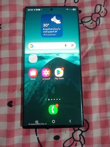 โทรสัพท์มือถือsamsungs22ultra 5 gสีเขียว สภาพใหม่มาก ใช้งานน้อย ไม่มีลอยใส่เคสตลอดติดฟิล์มตลอด ขอนัดรับอย่างเดียวต้องการไห้เช็คเครื่อง ลองเครื่องว่าไมมีปัญหาใดๆ รูปที่ 7