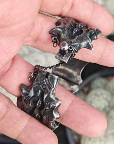 กำไรเงินแท้​ รมดำ​ งานสั่งทำ​ สวยมากๆ​ ราคาแบ่งปันครับ รูปที่ 3