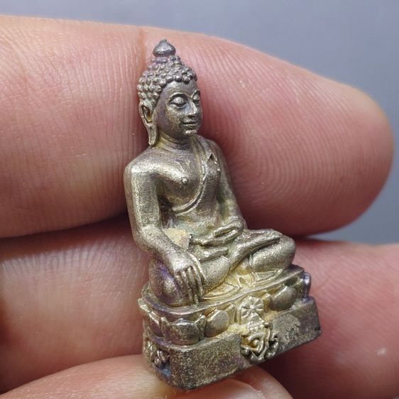 พระกริ่งพระพุทธนรสีห์ จปร. เนื้อเงิน ที่ระลึกสมทบทุนสร้างวัดศรีนครินทร์วราราม ประเทศสวิตเซอร์แลนด์ ปี 2539 พร้อมกล่องเดิม รูปที่ 5