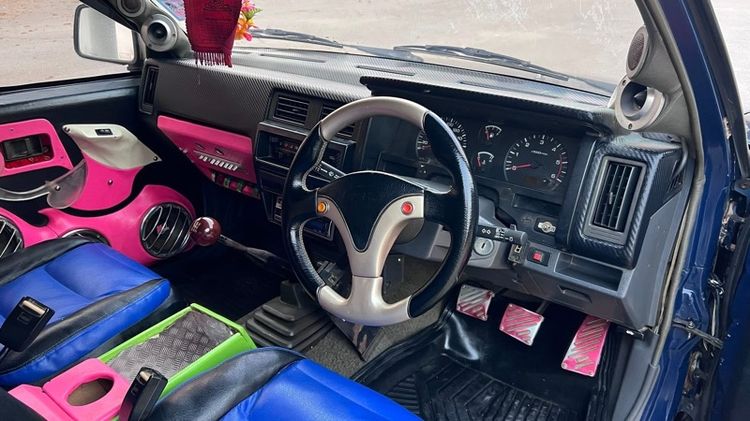 Nissan BIG-M 1994 2.5 Super GL Pickup ดีเซล ไม่ติดแก๊ส เกียร์ธรรมดา น้ำเงิน รูปที่ 4