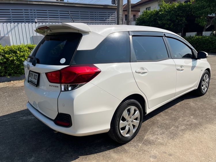 Honda Mobilio 2016 1.5 S Utility-car เบนซิน เกียร์อัตโนมัติ ขาว รูปที่ 4