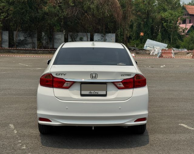 Honda City 2015 1.5 V i-VTEC Sedan เบนซิน เกียร์อัตโนมัติ ขาว รูปที่ 2