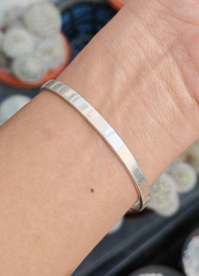 กำไลเงินแท้​ งานนอก​ สวยมากครับ​ เบาๆแบ่งกันใช้ครับ รูปที่ 9