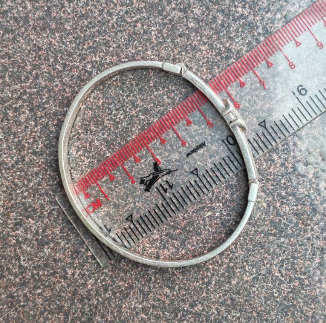 กำไลเงินแท้​ งานนอก​ สวยมากครับ​ เบาๆแบ่งกันใช้ครับ รูปที่ 10