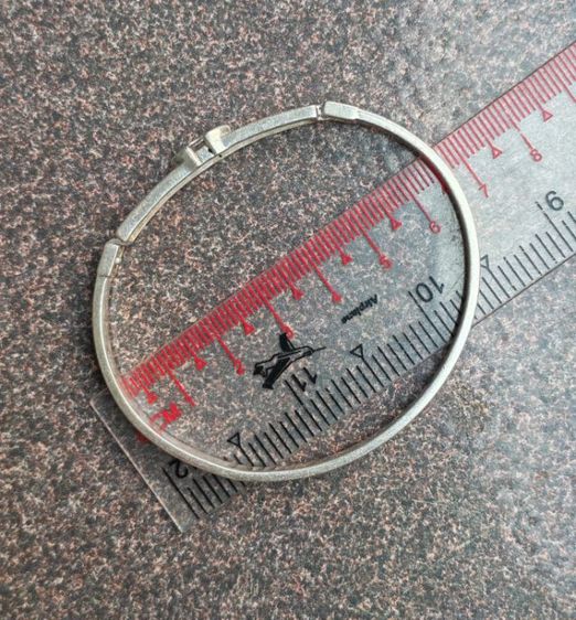 กำไลเงินแท้​ งานนอก​ สวยมากครับ​ เบาๆแบ่งกันใช้ครับ รูปที่ 11