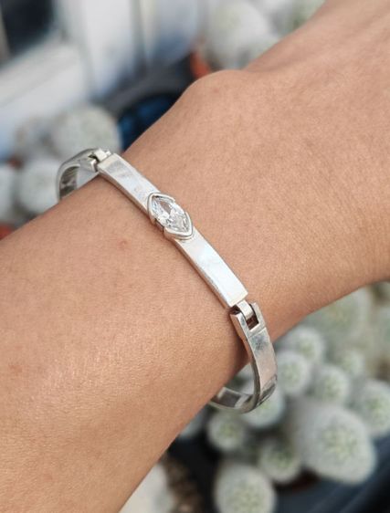 กำไลเงินแท้​ งานนอก​ สวยมากครับ​ เบาๆแบ่งกันใช้ครับ รูปที่ 8