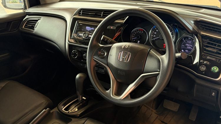 Honda City 2019 1.5 V Sedan เบนซิน ไม่ติดแก๊ส เกียร์อัตโนมัติ บรอนซ์เงิน รูปที่ 4