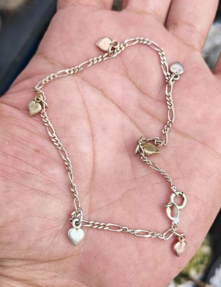 สร้อยข้อมือเงินแท้​ Italy​ แบ่งปันหลักร้อยถูกที่สุดครับ