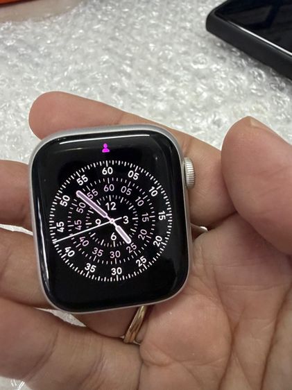 Apple Watch Series 9 41mm GPS Aluminum สีเงิน สายสีน้ำเงิน ครบกล่อง รูปที่ 8