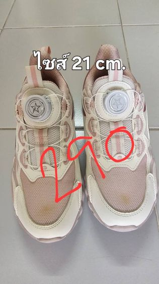 รองเท้าหุ้มส้นเด็ก ส่งต่อมือสอง  สภาพดี ไม่มีตำหนิ ไซส์ ราคาในภาพ รูปที่ 2