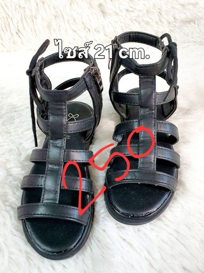 รองเท้าหุ้มส้นเด็ก ส่งต่อมือสอง  สภาพดี ไม่มีตำหนิ ไซส์ ราคาในภาพ รูปที่ 4