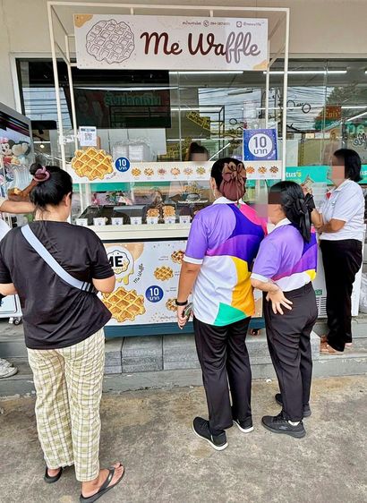 เซ้งร้านวาฟเฟิล Me Waffle หน้า Lotus Go Fresh นวมินทร์ 42 แยก 25แหล่งชุมชน หมู่บ้านเยอะมาก รูปที่ 2