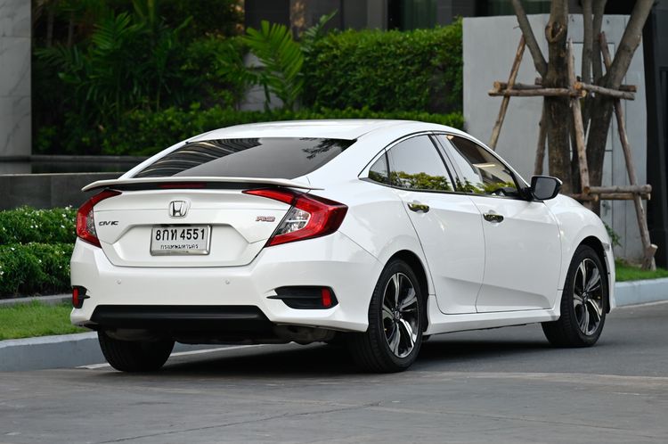 Honda Civic 2019 1.5 Turbo RS Sedan เบนซิน ไม่ติดแก๊ส เกียร์อัตโนมัติ ขาว รูปที่ 4