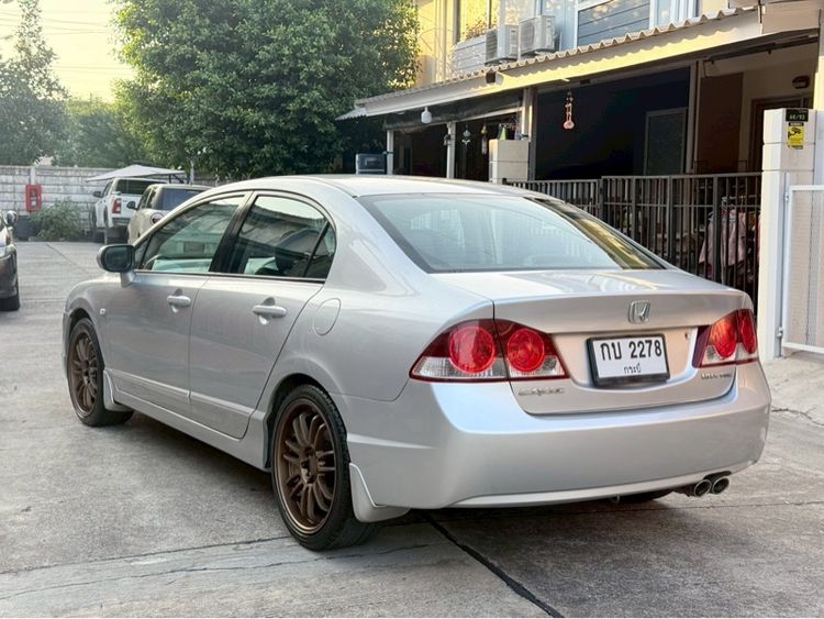 Honda Civic 2008 1.8 E i-VTEC Sedan เบนซิน ไม่ติดแก๊ส เกียร์อัตโนมัติ เทา รูปที่ 2
