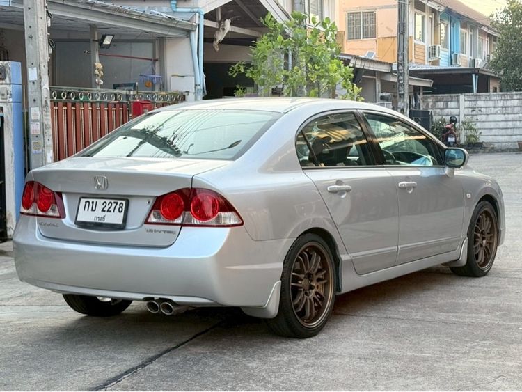Honda Civic 2008 1.8 E i-VTEC Sedan เบนซิน ไม่ติดแก๊ส เกียร์อัตโนมัติ เทา รูปที่ 4