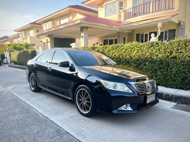 Toyota Camry 2012 2.5 G Sedan เบนซิน ไม่ติดแก๊ส เกียร์อัตโนมัติ ดำ