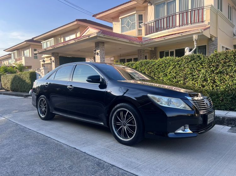 Toyota Camry 2012 2.5 G Sedan เบนซิน ไม่ติดแก๊ส เกียร์อัตโนมัติ ดำ รูปที่ 3
