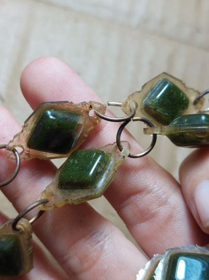 เครื่องรางชุดสร้อยสีผึ้งหลวงพ่อทาบวัดกระบกขึ้นผึ้ง รูปที่ 7