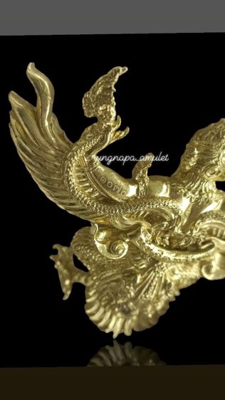 พญาครุฑทรงฤทธิ์บังเกิดทรัพย์ (รุ่นแรก)
วัดครุฑธาราม จ.พระนครศรีอยุธยา  ปี 2560 รูปที่ 2