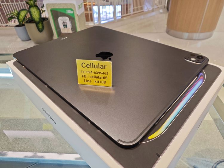 iPad Pro 13 M4 256GB WiFi ประกันศูนย์ไทย4เดือนกว่า ครบกล่อง รูปที่ 6