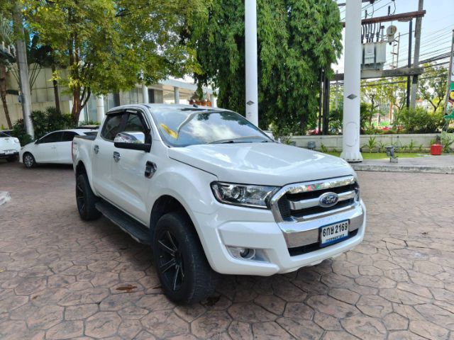 Ford Ranger 2017 2.2 Hi-Rider XLT Pickup ดีเซล ไม่ติดแก๊ส เกียร์ธรรมดา ขาว รูปที่ 4