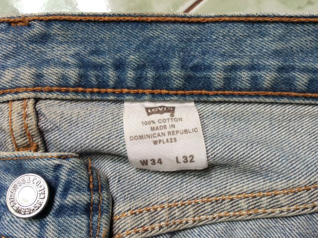 Levi's 501 made in Dominican Republic  รูปที่ 6