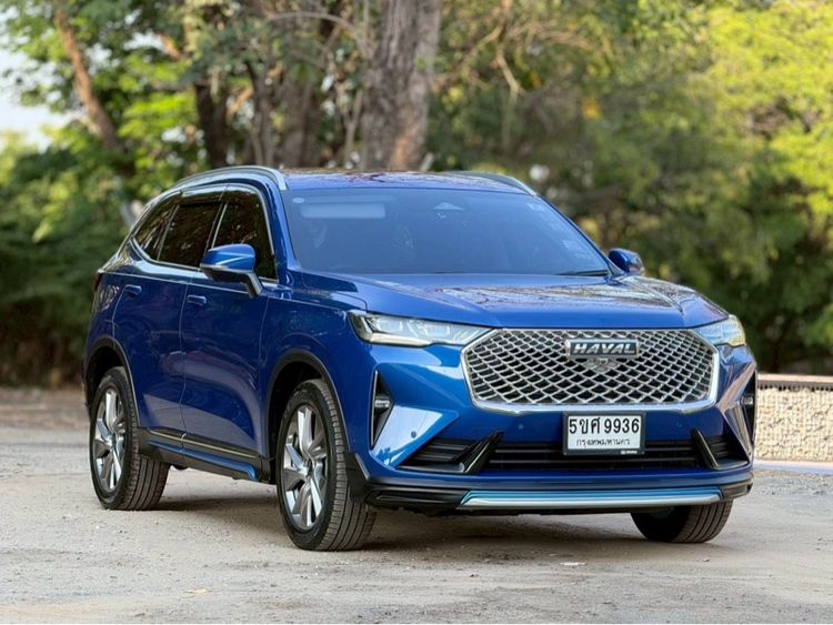 รถ GWM Haval H6 1.5 Hybrid Ultra สี น้ำเงิน