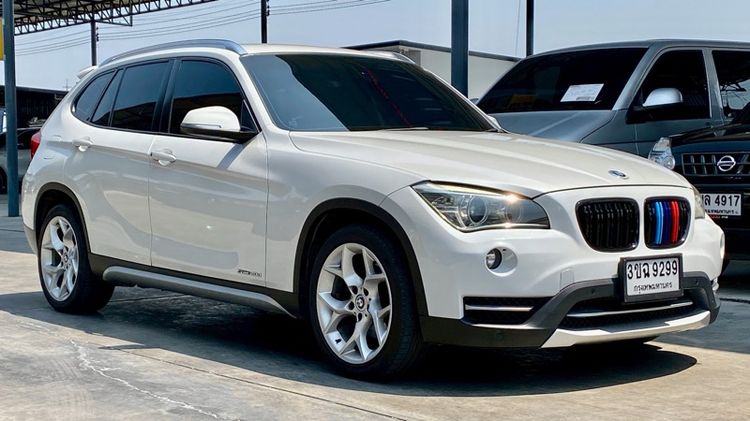 BMW X1 2014 2.0 sDrive18d xLine Utility-car ดีเซล ไม่ติดแก๊ส เกียร์อัตโนมัติ ขาว รูปที่ 3